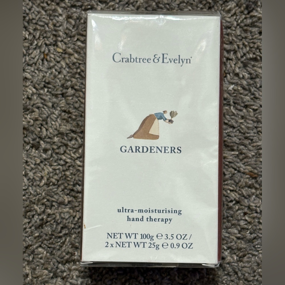 Crabtree & Evelyn Gardeners Hand Therapy Cream Ultra Moisturizing New sealed